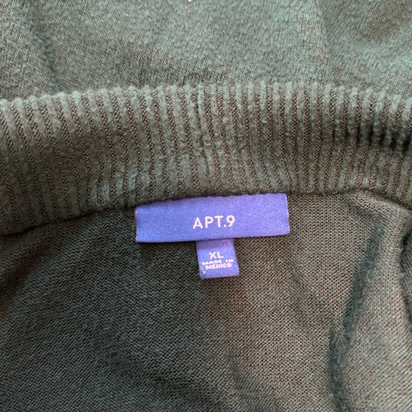 Apt. 9 Evergreen Off the Shoulder Sweater - Picture 5 of 6